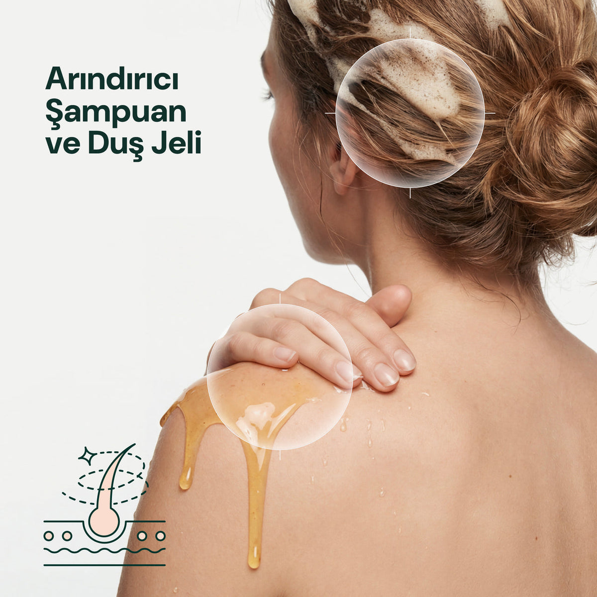 BioKap Bellezza Bio Duş Jeli ve Şampuan 200 ml
