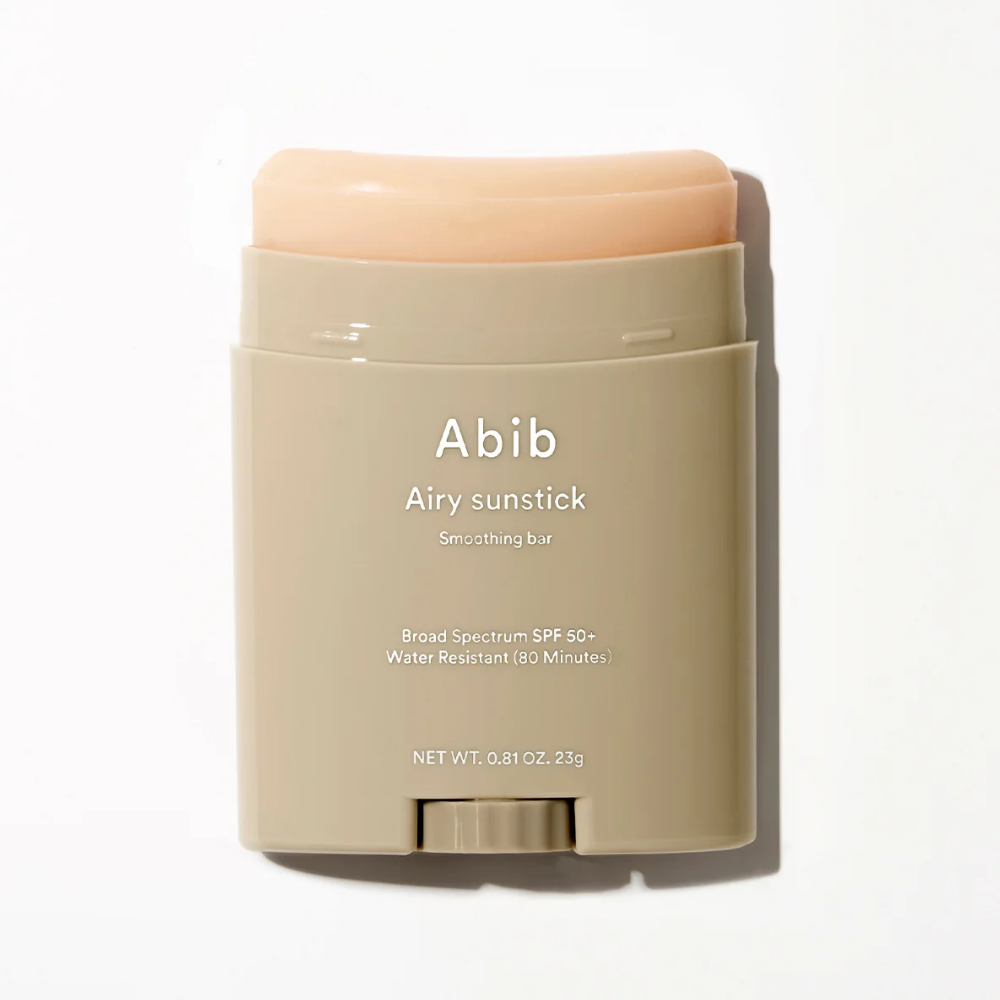 Abib, Airy Sunstick Smoothing Bar (Kore menşeli, SPF50+ Güneş Koruyucu Stick) 23g ürün görseli