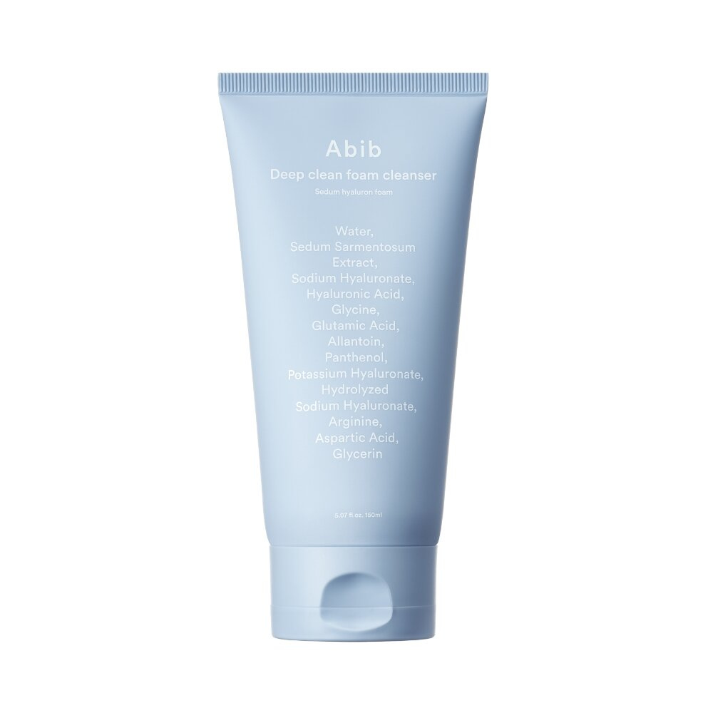 Abib Deep Clean Foam Cleanser Sedum Hyaluron Foam (Derin Temizleyici Köpük ) 150mL