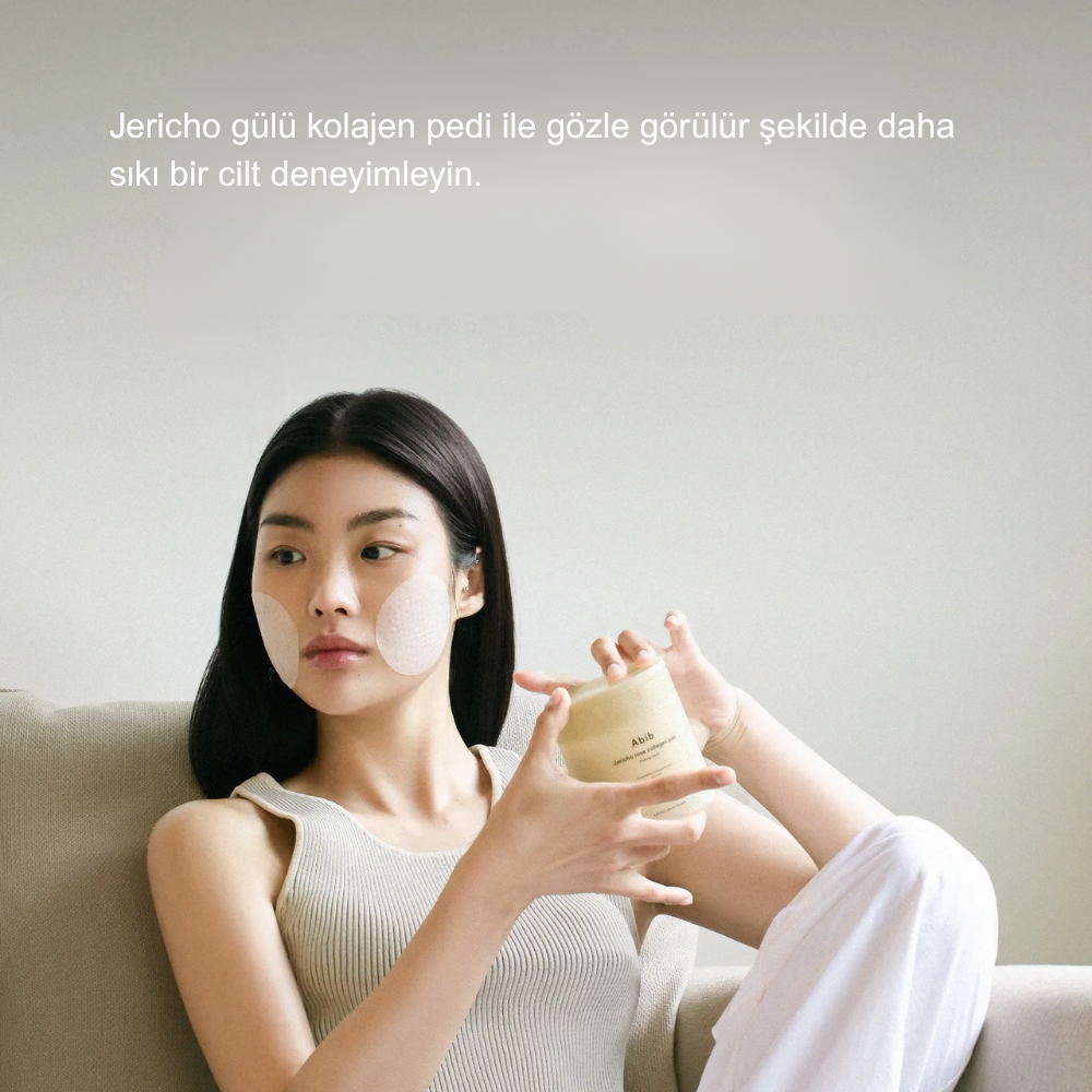 Abib Jericho Rose Collagen Pad Firming Touch (Sıkılaştırıcı Tonik Ped) 60 Ped ürün görseli