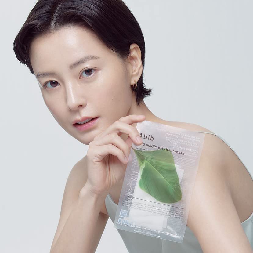 Abib Mild Acidic pH Sheet Mask Heartleaf Fit (Yatıştırıcı bakım maskesi) 1 Adet ürün görseli
