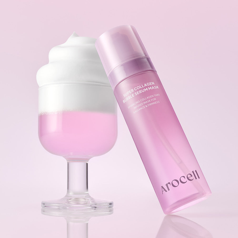 AROCELL Super Collagen Bubble Serum Mask (Köpüren Kolajen Serum Maske) 90mL ürün görseli