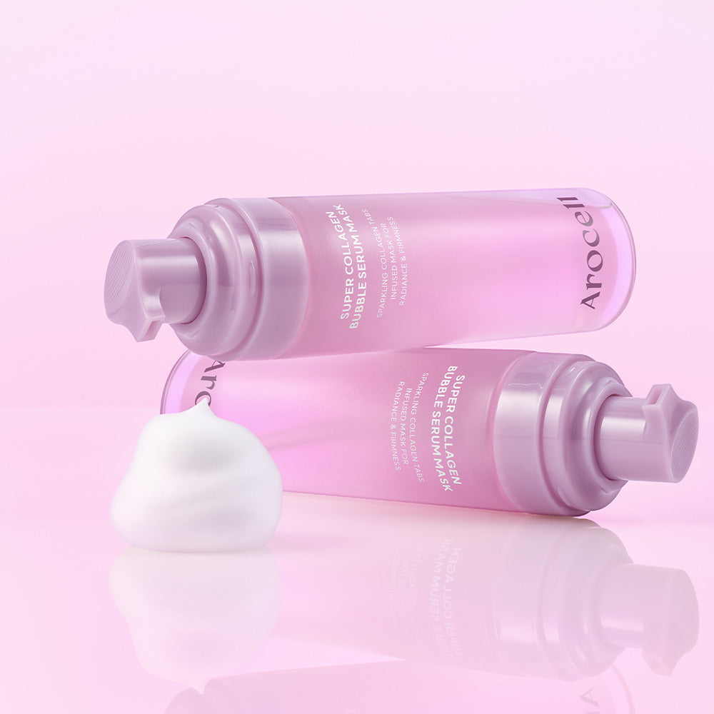 AROCELL Super Collagen Bubble Serum Mask (Köpüren Kolajen Serum Maske) 90mL ürün görseli