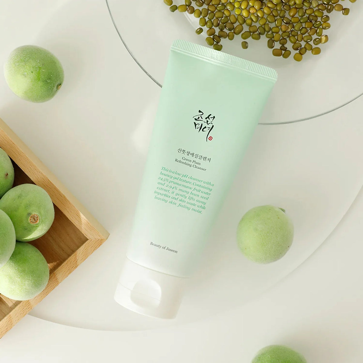 Beauty of Joseon Green Plum Refreshing Cleanser (Yeşil Erik & Maş Fasulyeli Nazik Yüz Temizleme Jeli) 100mL ürün görseli
