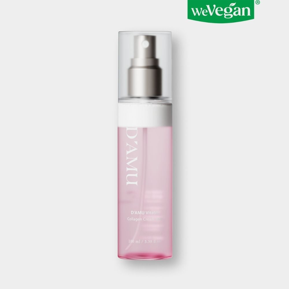 D’AMU Vita5X Collagen Cream Mist (Kolajen & Vitamin Destekli Nemlendirici Yüz Spreyi) 150mL