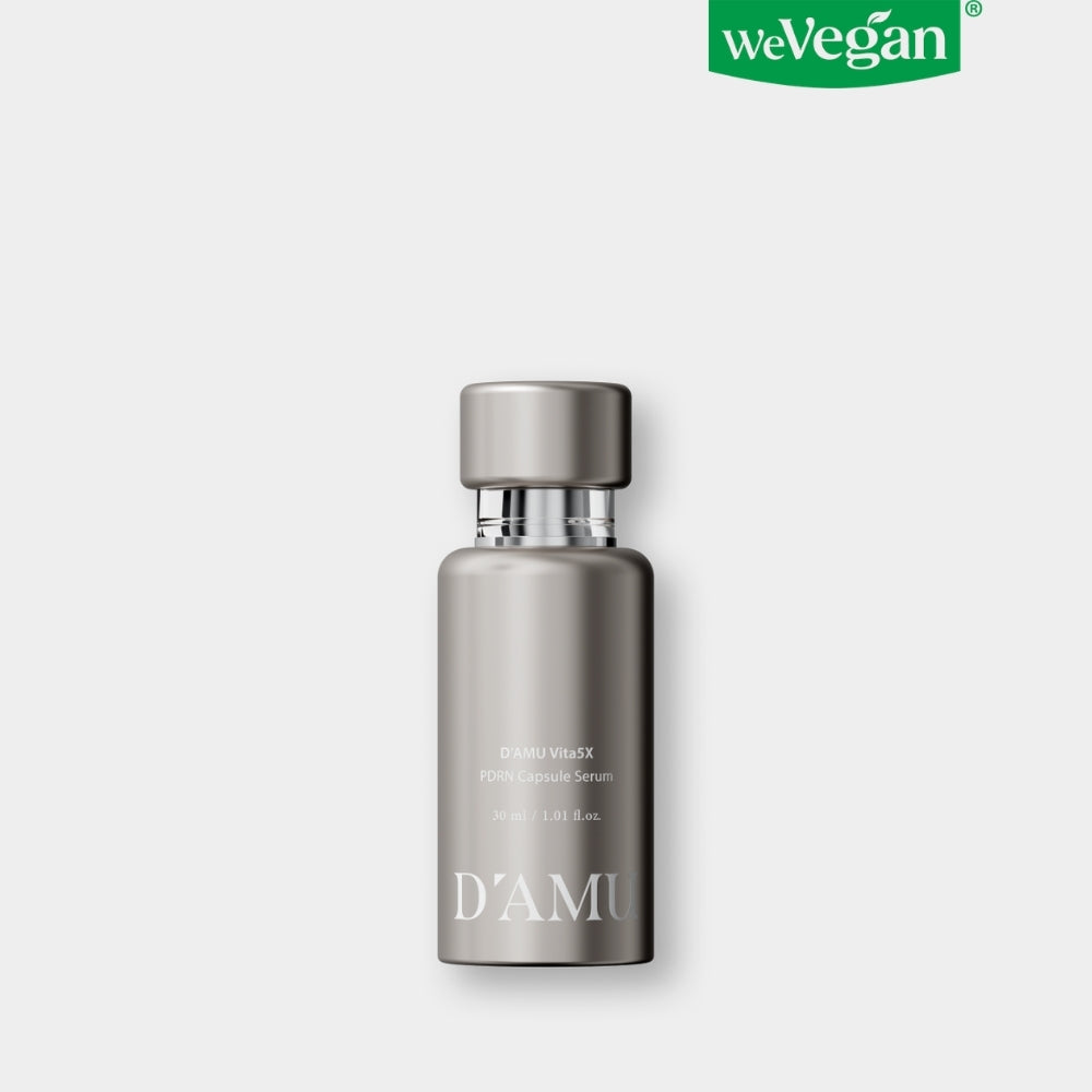 D’AMU Vita5X PDRN Capsule Serum (Gözenek & Işıltı Odaklı Kapsül Serum) 30mL