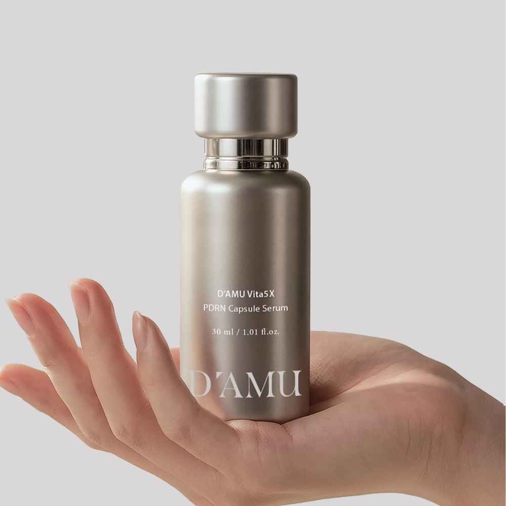 D’AMU Vita5X PDRN Capsule Serum (Gözenek & Işıltı Odaklı Kapsül Serum) 30mL ürün görseli
