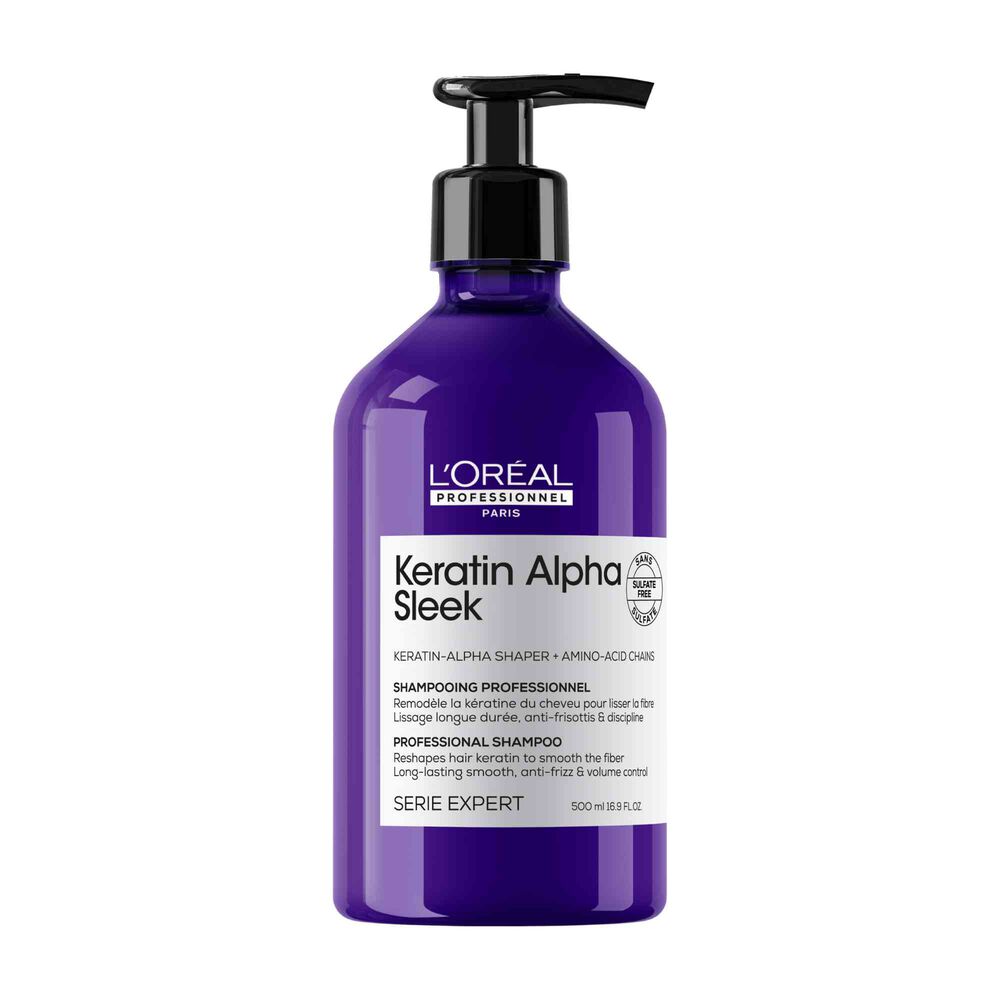 Keratin Alpha Sleek Şampuan 500 ml