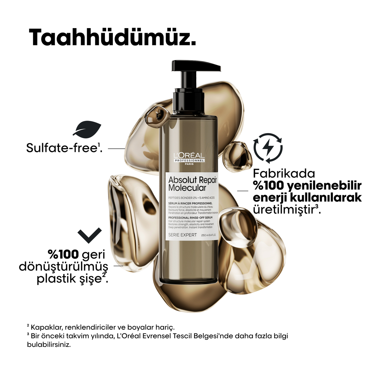 L’Oréal Professionnel Absolut Repair Molecular Durulanan Serum 250 ml