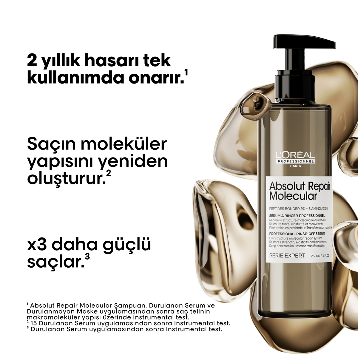 L’Oréal Professionnel Absolut Repair Molecular Durulanan Serum 250 ml