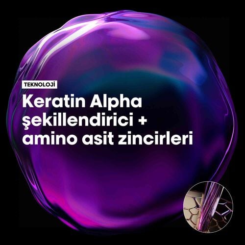 L’Oréal Professionnel Keratin Alpha Sleek Pürüzsüzleştirici Şampuan