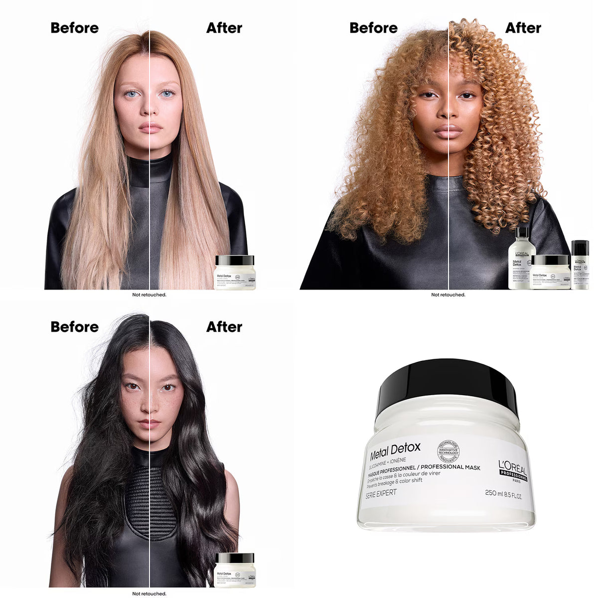 L’Oréal Professionnel Metal Detox Metal Birikimi Karşıtı Saç Maskesi