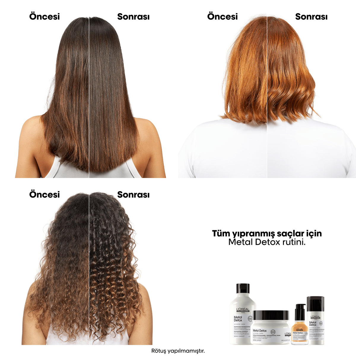 L’Oréal Professionnel Metal Detox Metal Birikimi Karşıtı Saç Maskesi