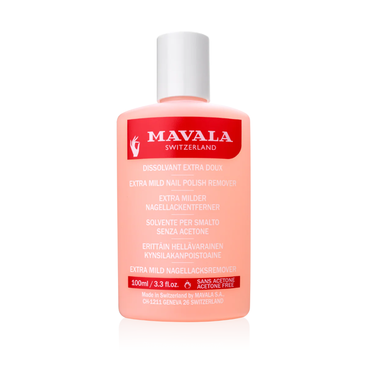 Mavala Ekstra Yumuşak Asetonsuz Oje Çıkarıcı - Pembe 100ml