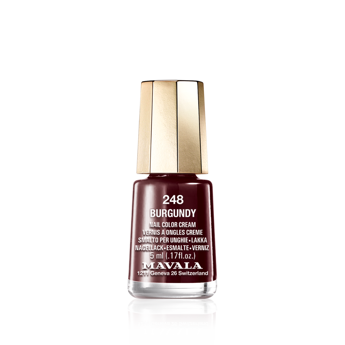 Mavala Mini Color Oje 248 Burgundy 5 ml