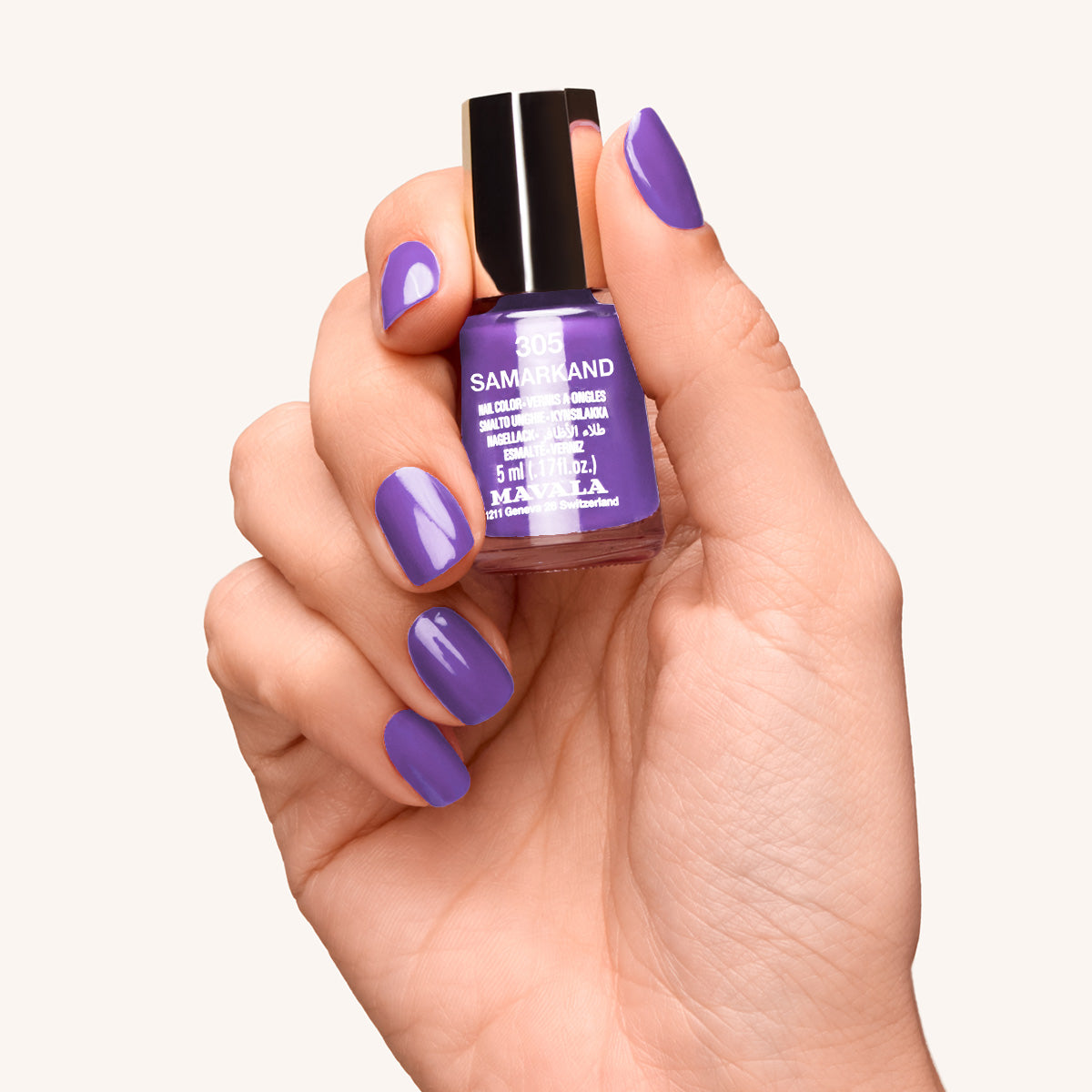 Mavala Mini Color Oje 305 Samarkand 5 ml renk ve uygulama görünümü