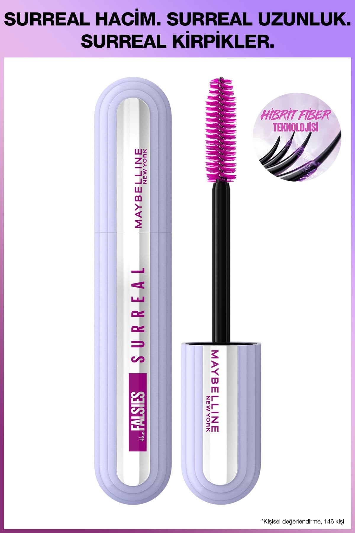 Maybelline New York Falsies Surreal Maskara Siyah – Detay 2