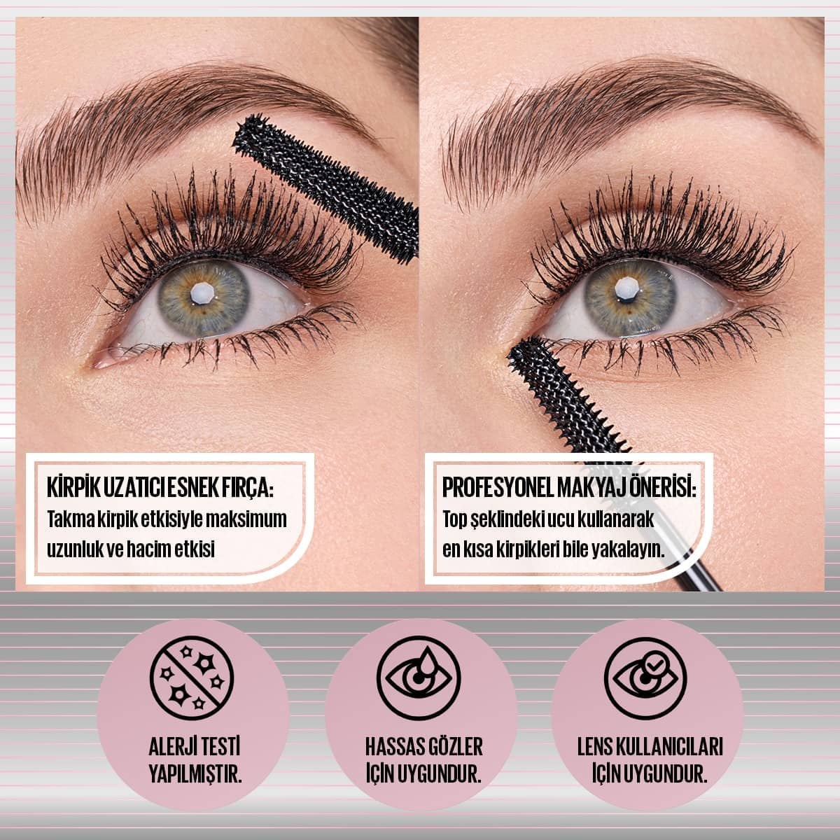 Maybelline New York Lash Sensational Sky Tubes Tubing Maskara Very Black – Detay 9