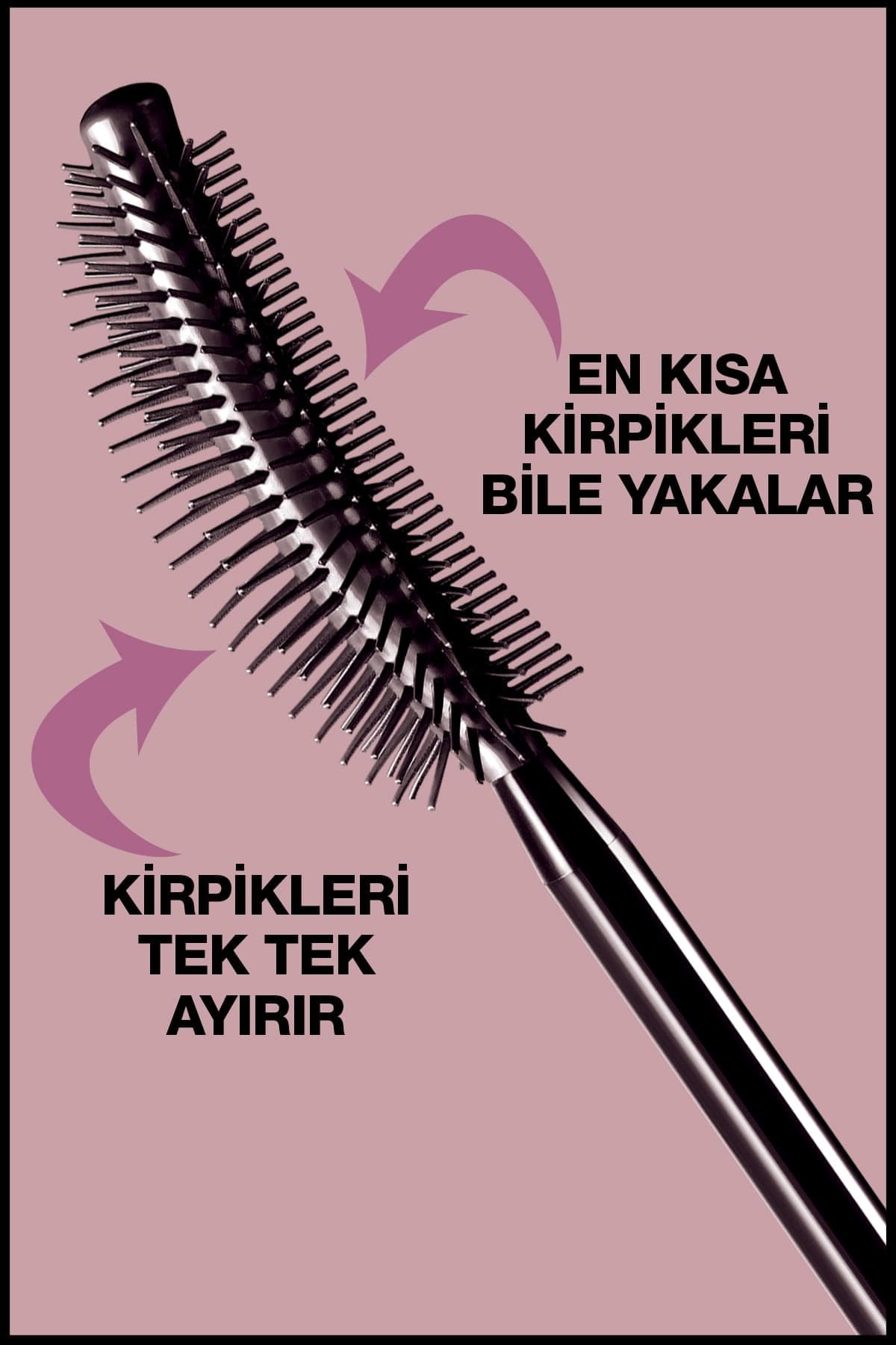 Maybelline New York Lash Sensational Yelpaze Etkili Intense Black Maskara – Detay 2