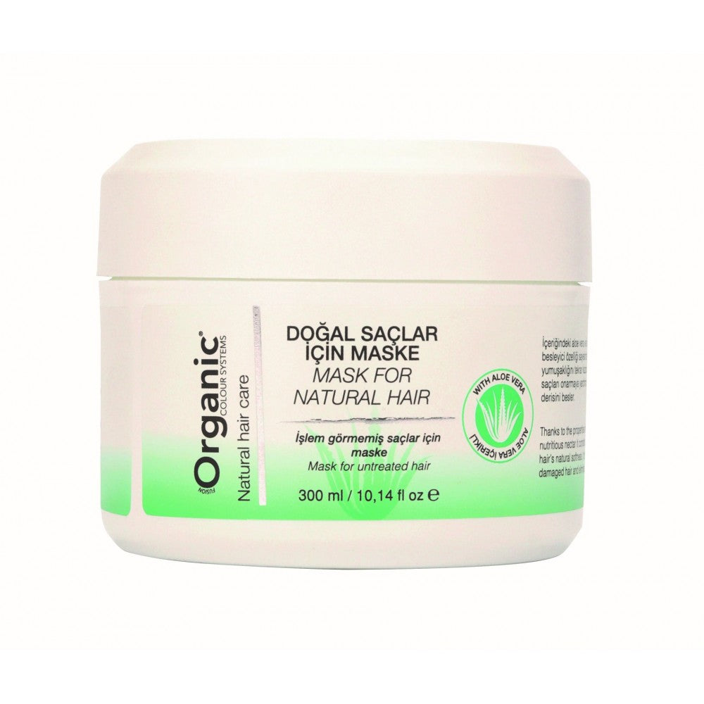 Organic Colour Systems Natural Hair Mask - İşlem Görmemiş Saçlar İçin Bakım Maskesi 300 ml – Ürün görseli 1