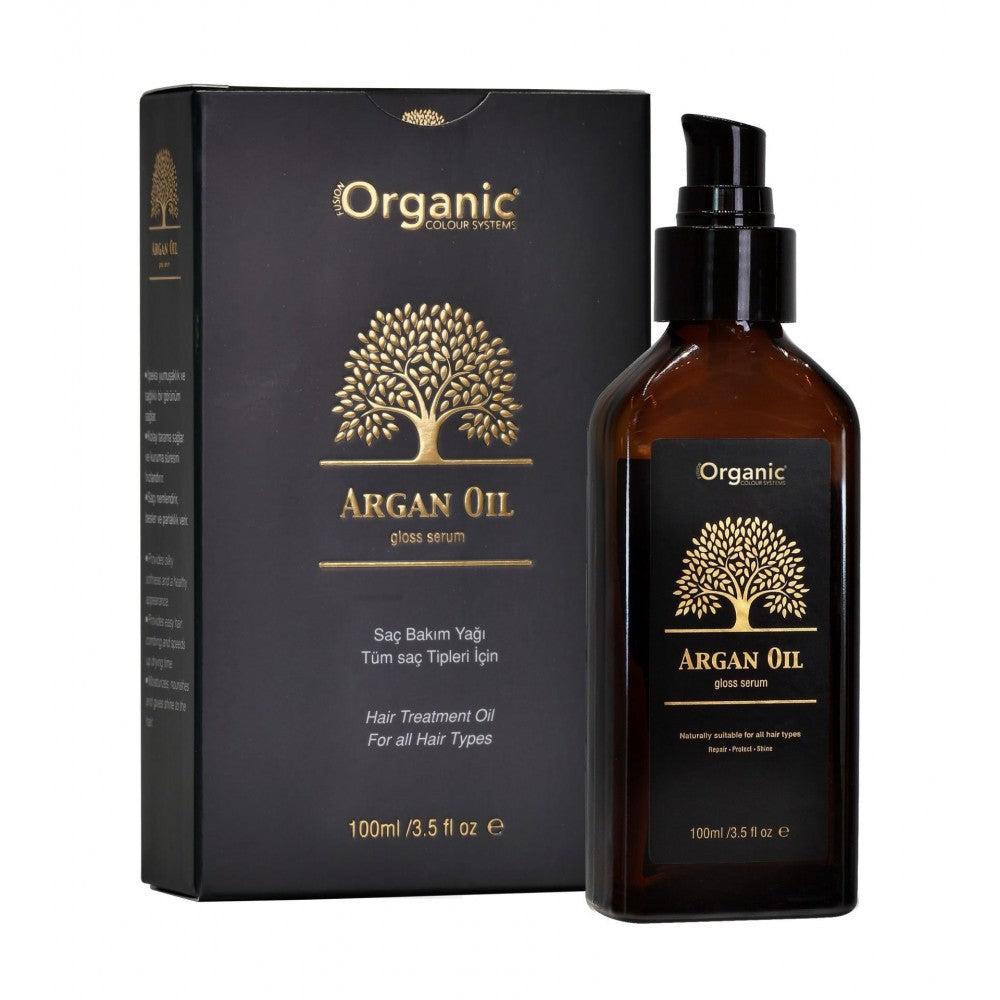 Organic Colour Systems Organic Argan Oil 1000 ml - Argan Yağlı Saç Bakım Serumu – Ürün görseli 3