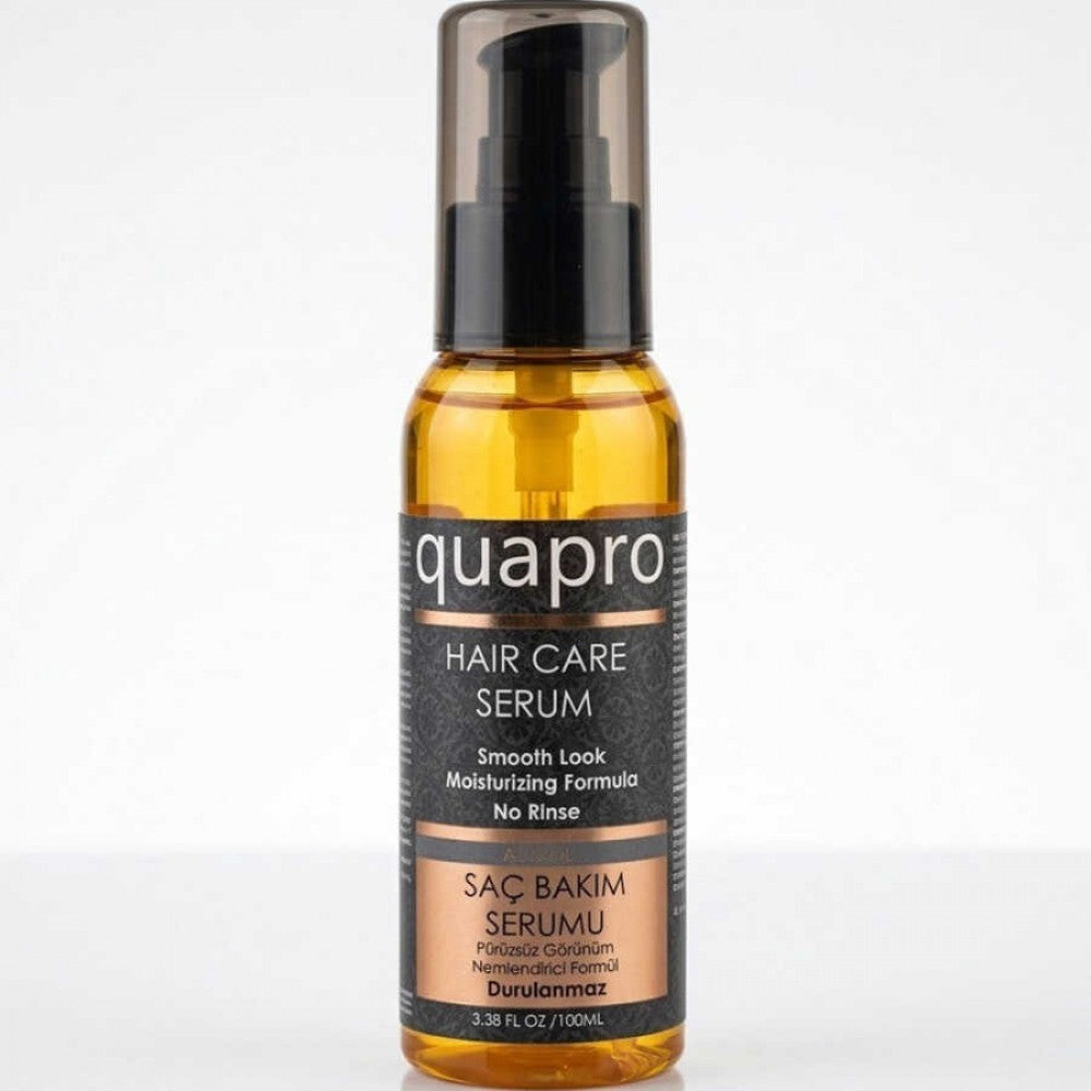 QUAPRO Argan Saç Serumu 100 ml - Elektriklenme Karşıtı ve Kırık Onarıcı – Ürün görseli 1