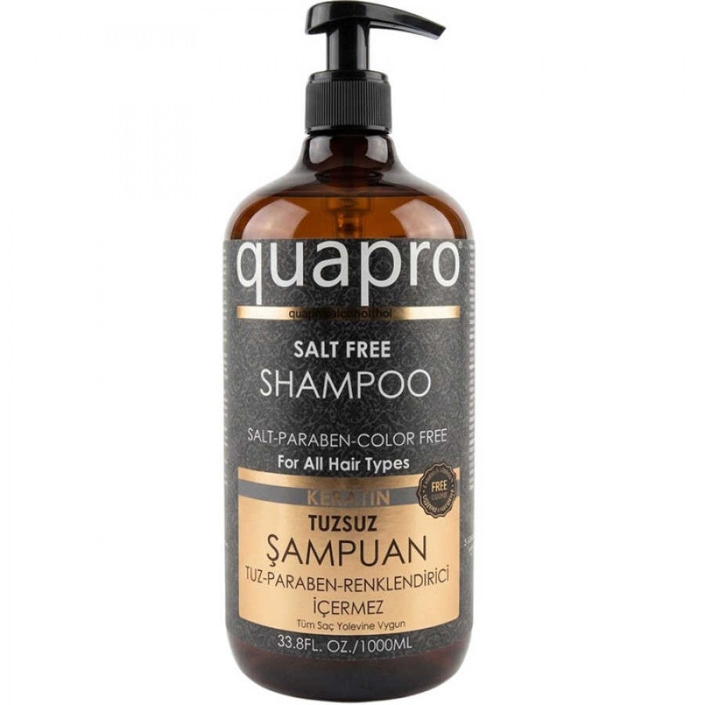 QUAPRO Keratin Şampuan 1000 ml - Onarıcı ve Parlatıcı Bakım – Ürün görseli 1