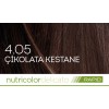 Biokap Nutricolor Delicato Rapid Saç Boyası 135 ml - 4.05 Çikolata Kestane Biokap Nutricolor Delicato Rapid Saç Boyası 135 ml - 4.05 Çikolata Kestane