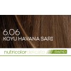 Biokap Nutricolor Delicato Rapid Saç Boyası 135 ml - 6.06 Koyu Havana Sarı Biokap Nutricolor Delicato Rapid Saç Boyası 135 ml - 6.06 Koyu Havana Sarı