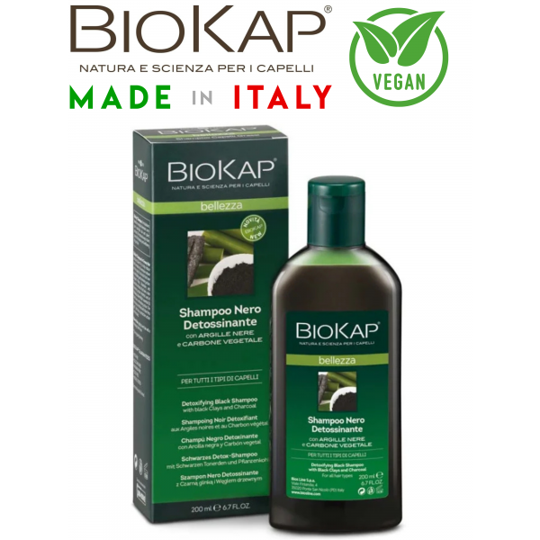 Biokap Bellezza Detoks Etkili Siyah Şampuan 200 ml