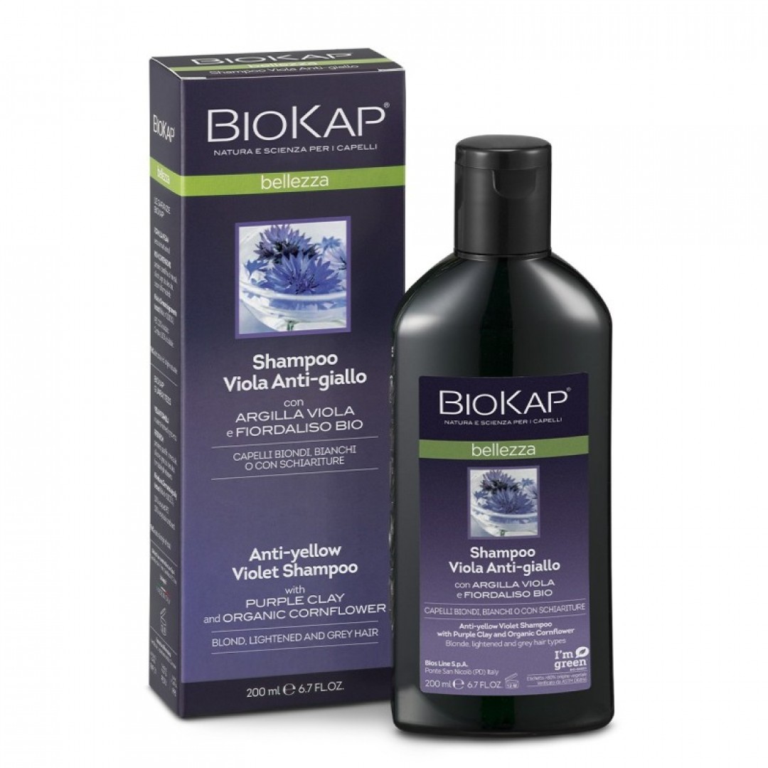 Biokap Bellezza Sarı Görünüm Karşıtı Mor Şampuan - 200 ml
