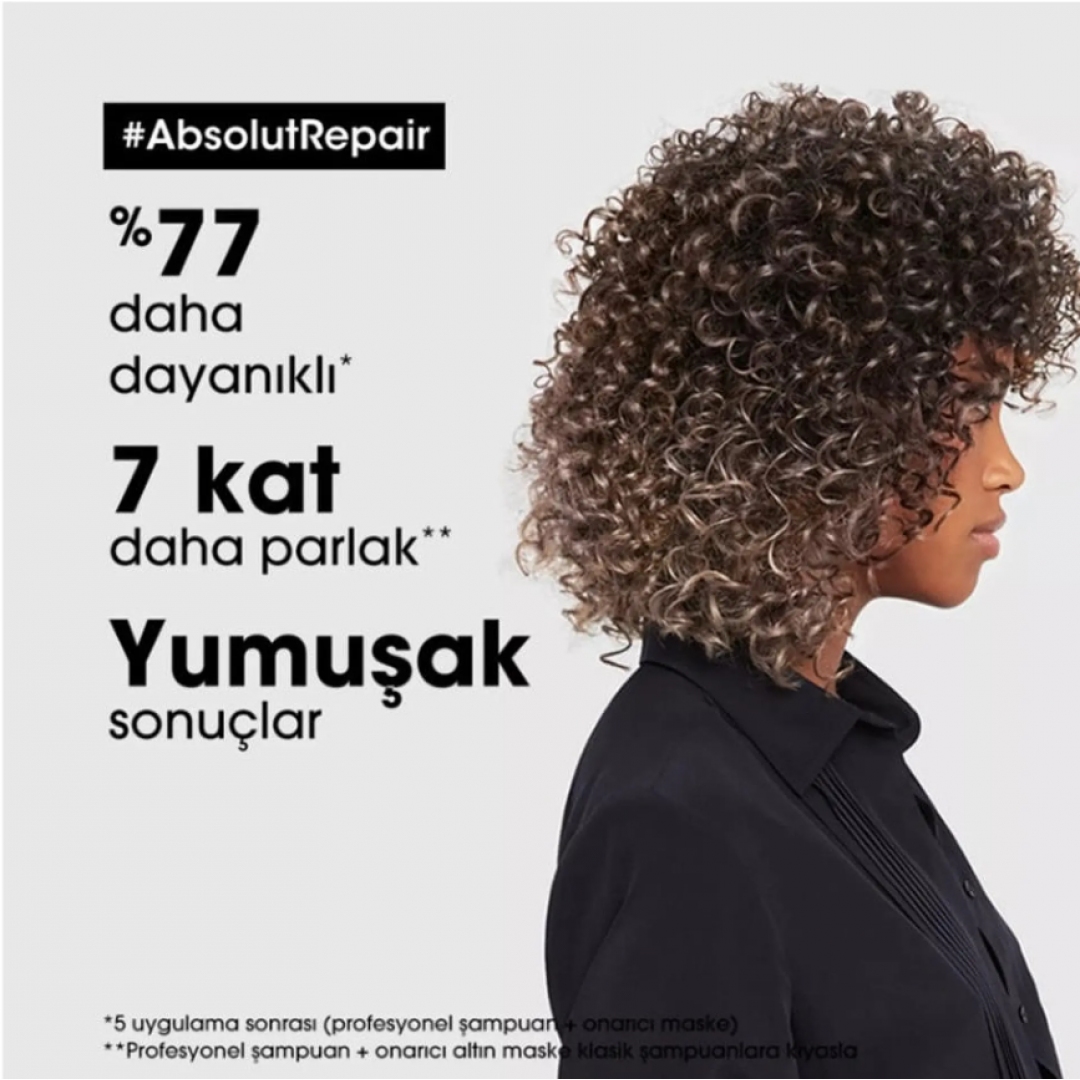 L'Oréal Professionnel Absolut Repair Onarıcı Şampuan 1500 ml (Refill - Yedek Paket)