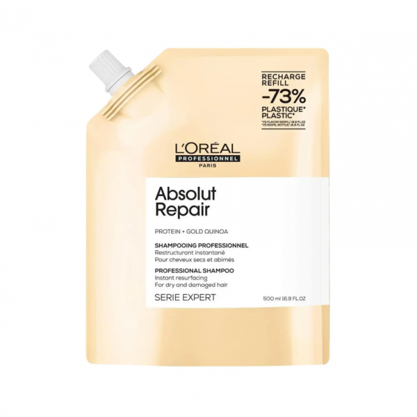 L'Oréal Professionnel Absolut Repair Onarıcı Şampuan 500 ml (Refill - Yedek Paket) L'Oréal Professionnel Absolut Repair Onarıcı Şampuan 500 ml (Refill - Yedek Paket)