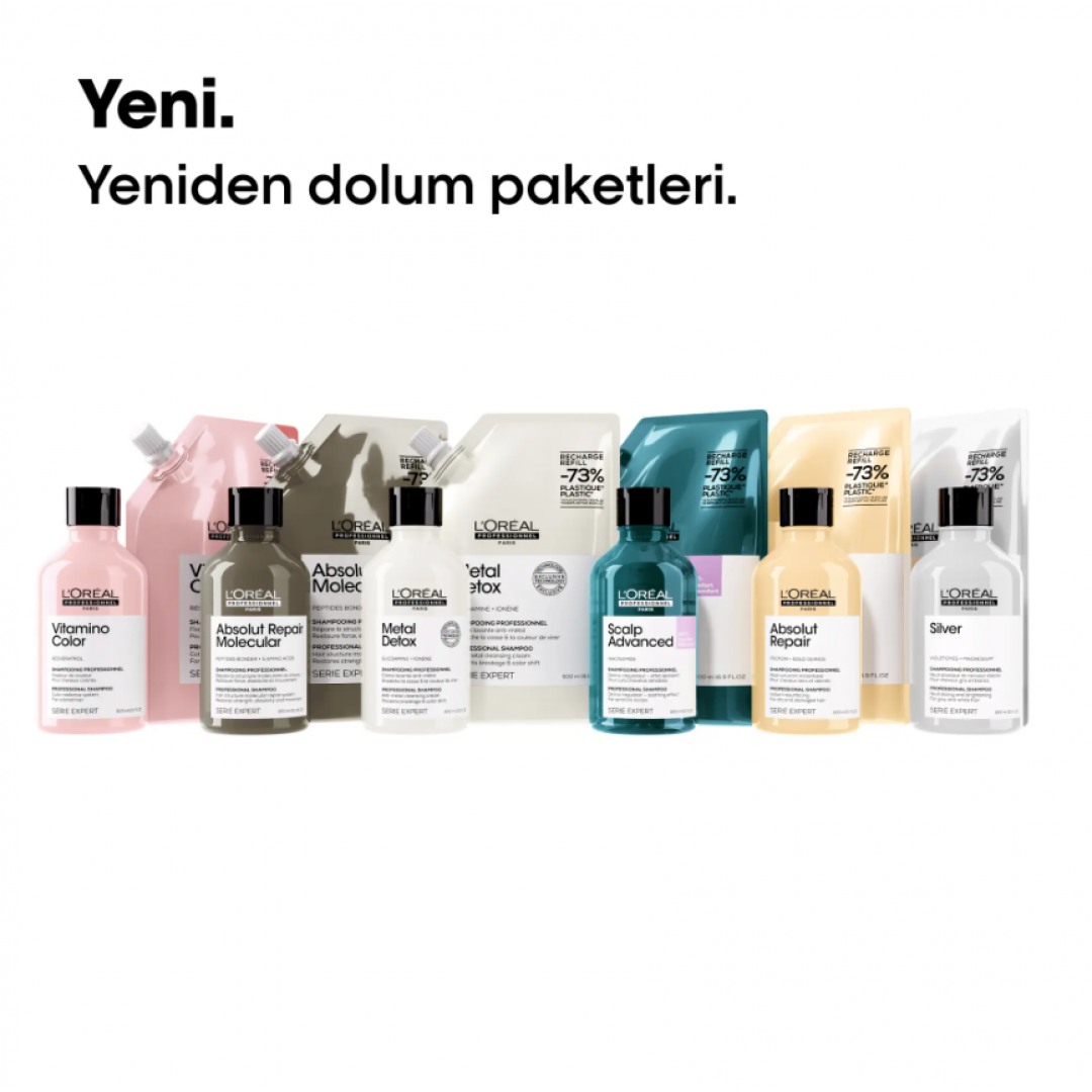 L'Oréal Professionnel Absolut Repair Onarıcı Şampuan 1500 ml (Refill - Yedek Paket)