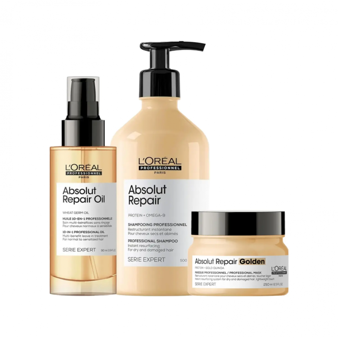 L'Oréal Professionnel Absolut Repair Yıpranmış Saçlar İçin Profesyonel Onarıcı Set L'Oréal Professionnel Absolut Repair Yıpranmış Saçlar İçin Profesyonel Onarıcı Set