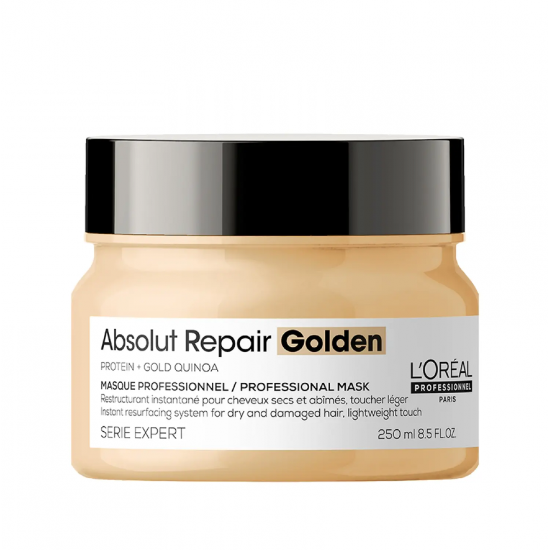 L'Oréal Professionnel Absolut Repair Golden Yıpranmış Saçlar İçin Onarıcı Altın Maske 250 ml
