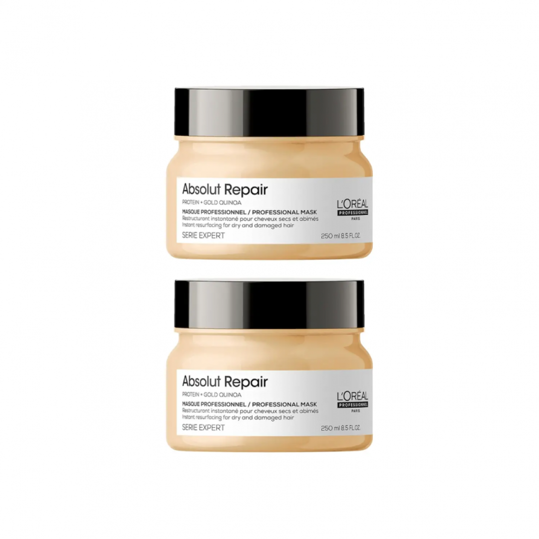 L'Oréal Professionnel Absolut Repair Yıpranmış Saçlar İçin Onarıcı Maske 2X250 ml