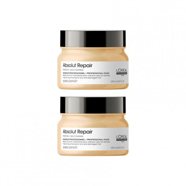 L'Oréal Professionnel Absolut Repair Yıpranmış Saçlar İçin Onarıcı Maske 2X250 ml L'Oréal Professionnel Absolut Repair Yıpranmış Saçlar İçin Onarıcı Maske 2X250 ml