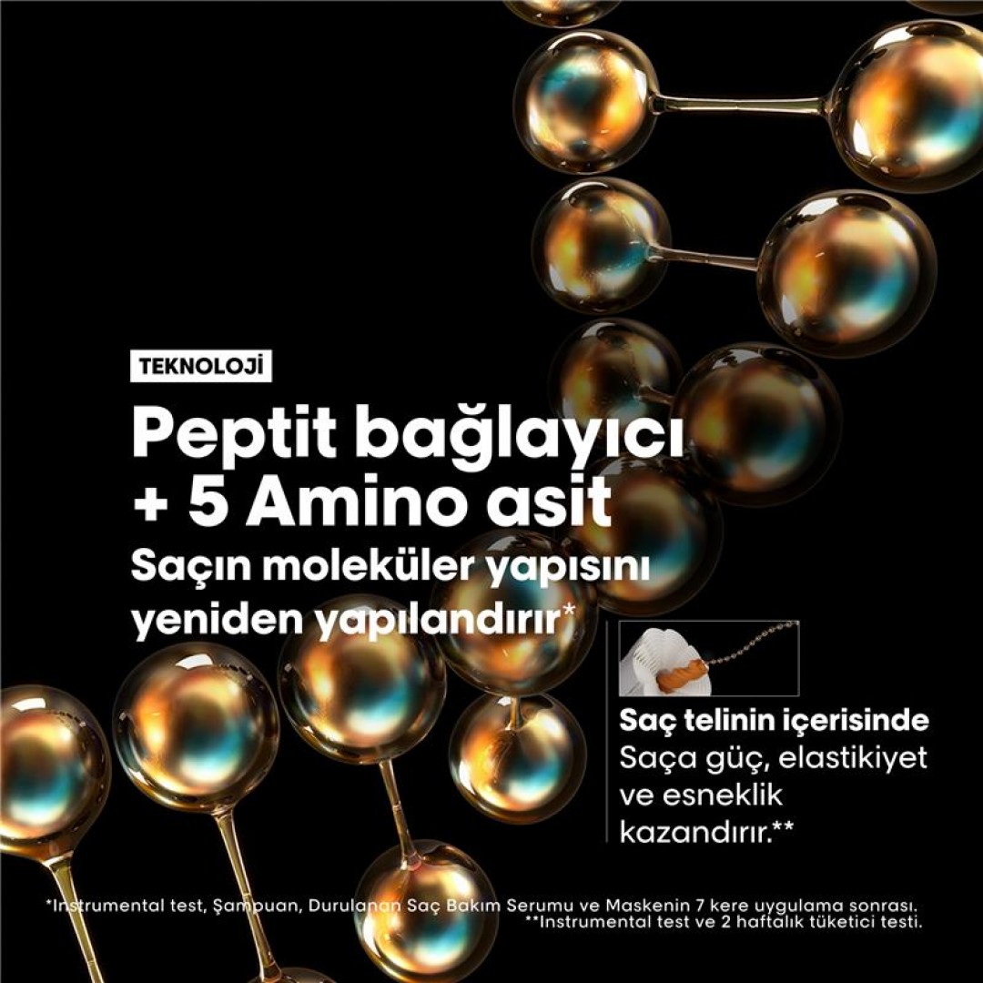 L'Oréal Professionnel Absolut Repair Molecular Durulanmayan Saç Maskesi 100 ml L'Oréal Professionnel Absolut Repair Molecular Durulanmayan Saç Maskesi 100 ml
