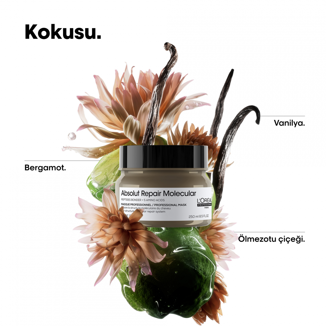 L'Oréal Professionnel Absolut Repair Molecular Profesyonel Saç Maskesi 250 ml