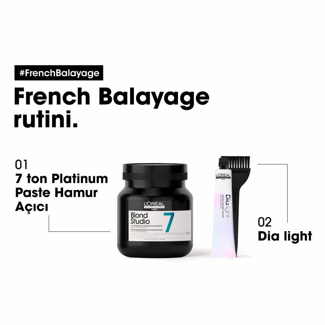 L'Oréal Professionnel Paris Blond Studio 7 Platinium Plus Saç Açıcı Hamur 500 Gr