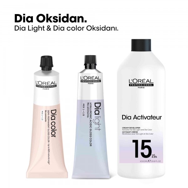 L'Oréal Professionnel Paris Dia Aktivatör Oksidan Krem 15 Vol. %4.5 1000 ml