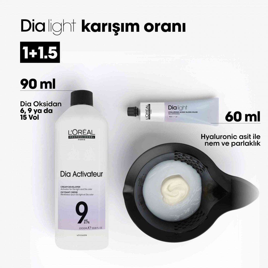 L'Oréal Professionnel Paris Dia Aktivatör Oksidan Krem 9 Vol. %2.7 1000 ml