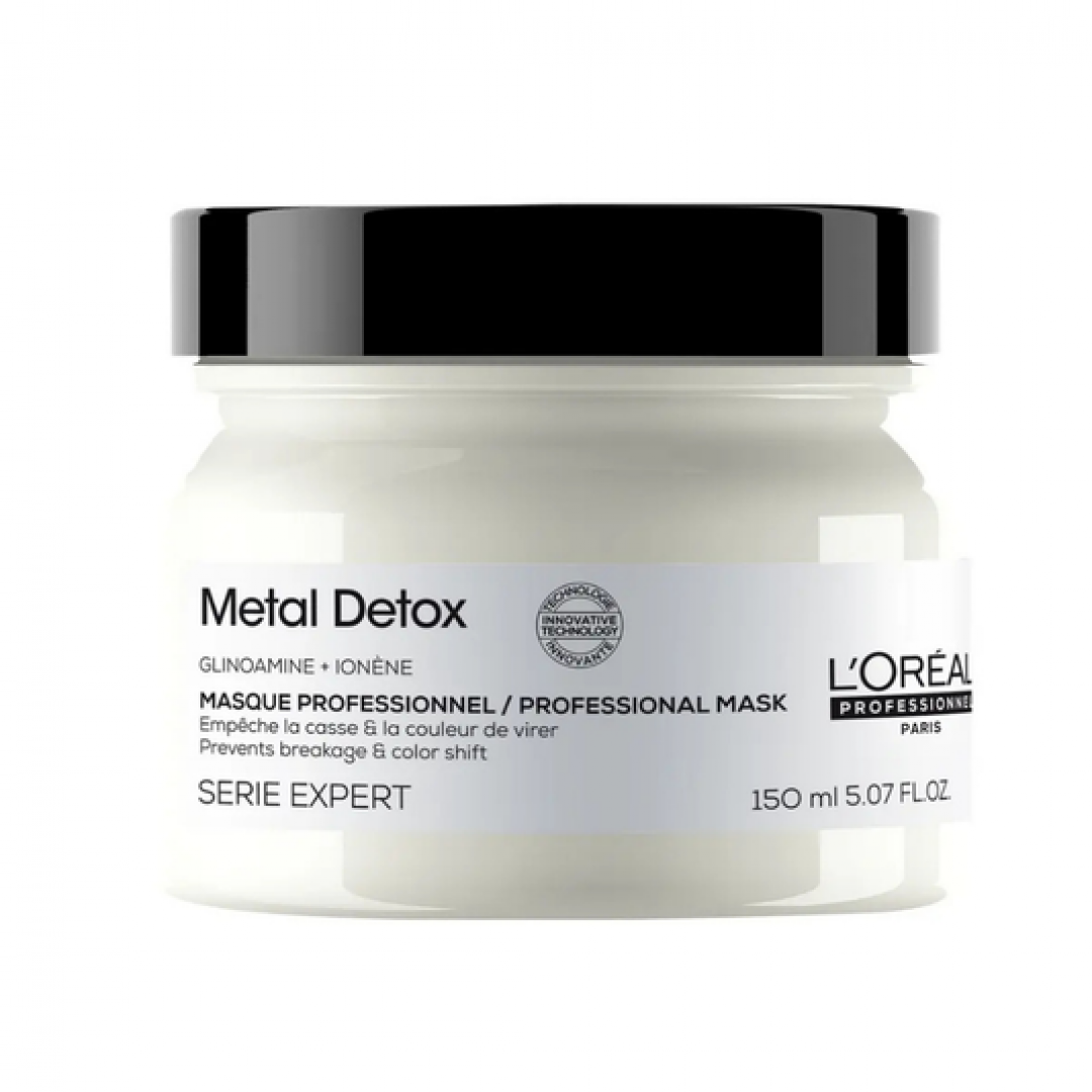 Loreal Professionnel Paris Serie Expert Metal Detox Renkli ve Açıcı ile İşlem Görmüş Saçlar İçin Metal Karşıtı Koruyucu Maske 150 ml