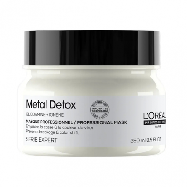 Loreal Professionnel Paris Serie Expert Metal Detox Renkli ve Açıcı ile İşlem Görmüş Saçlar İçin Metal Karşıtı Koruyucu Maske 250 ml
