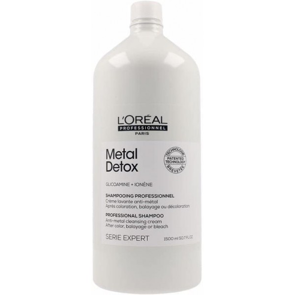 Loreal Professionnel Paris Serie Expert Metal Detox Renkli ve Açıcı ile İşlem Görmüş Saçlar İçin Metal Karşıtı Arındırıcı Şampuan 1500 ml Loreal Professionnel Paris Serie Expert Metal Detox Renkli ve Açıcı ile İşlem Görmüş Saçlar İçin Metal Karşıtı Arındırıcı Şampuan 1500 ml
