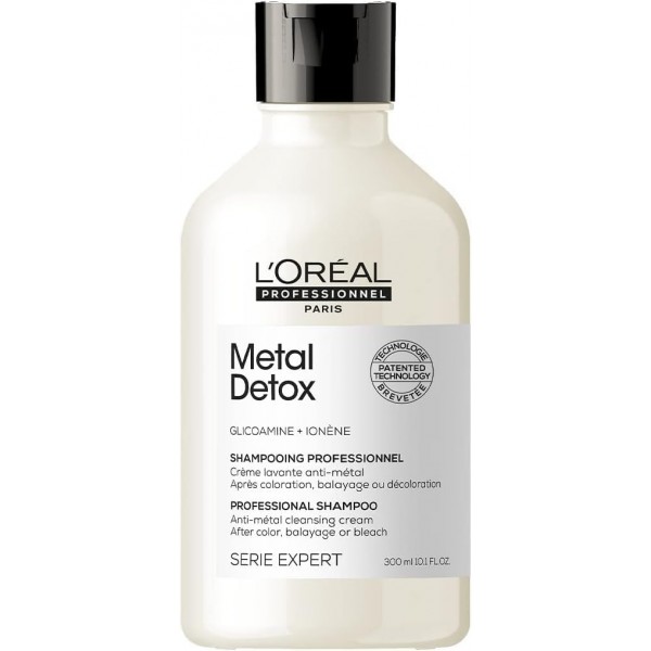 Loreal Professionnel Paris Serie Expert Metal Detox Renkli ve Açıcı ile İşlem Görmüş Saçlar İçin Metal Karşıtı Arındırıcı Şampuan 300 ml