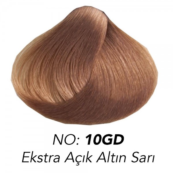 Organic Colour Systems Organik Bitkisel Saç Boyası 150 ml - 10GD Ekstra Açık Altın Sarı