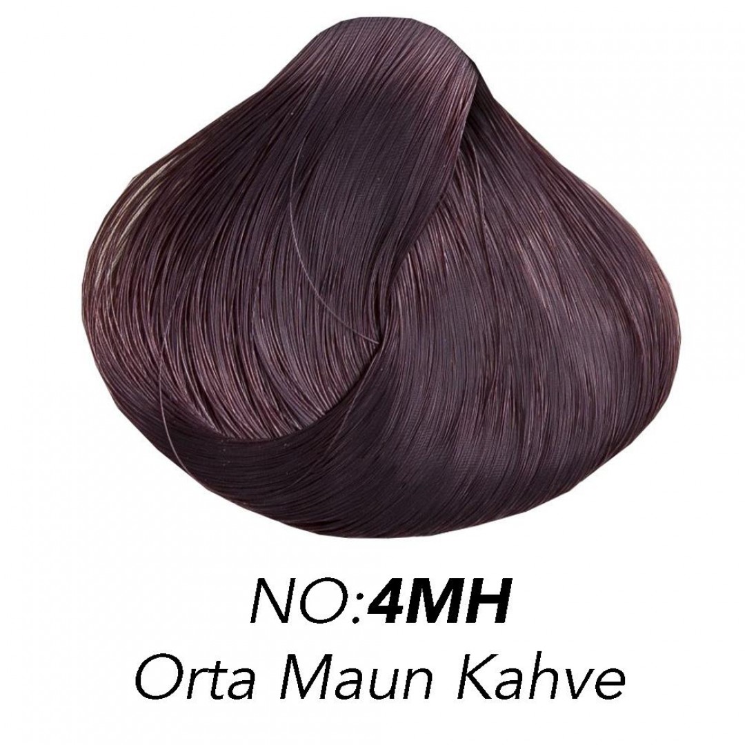 Organic Colour Systems Organik Bitkisel Saç Boyası 150 ml - 4MH Orta Maun Kahve