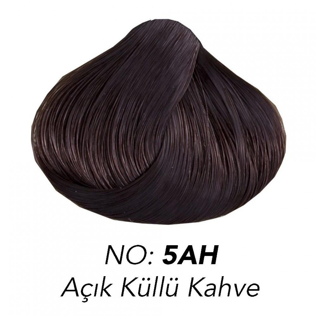 Organic Colour Systems Organik Bitkisel Saç Boyası 150 ml - 5AH Açık Küllü Kahve